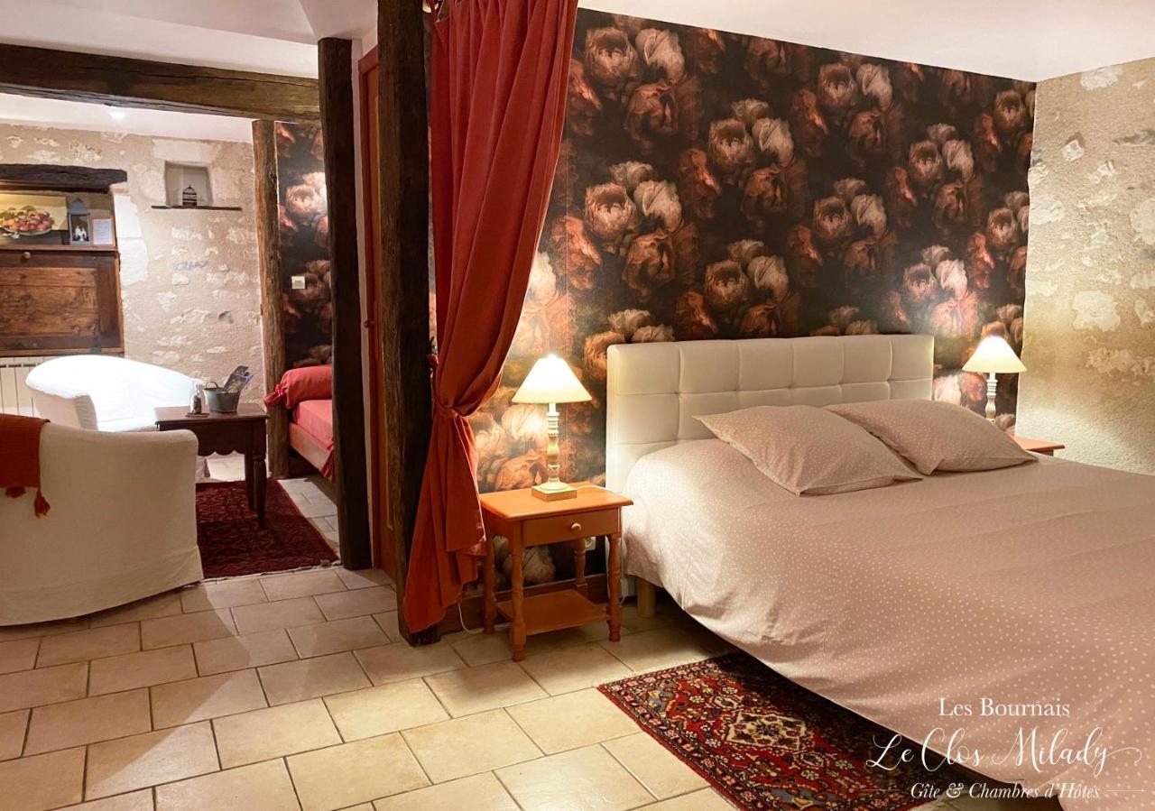 Chambres D'Hotes Les Bournais - Le Clos Milady L'Ile-Bouchard Bagian luar foto