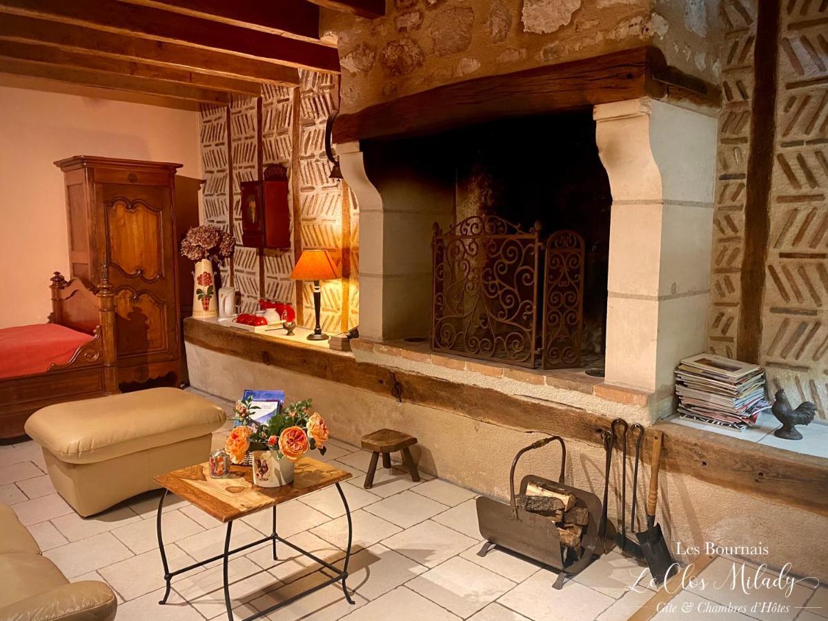 Chambres D'Hotes Les Bournais - Le Clos Milady L'Ile-Bouchard Bagian luar foto