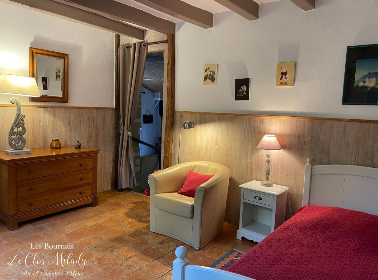 Chambres D'Hotes Les Bournais - Le Clos Milady L'Ile-Bouchard Bagian luar foto