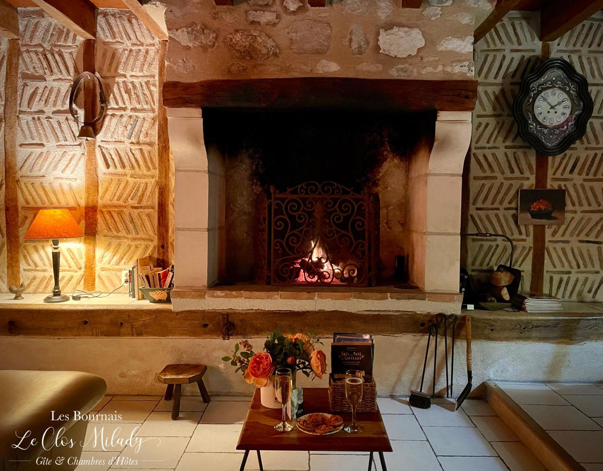 Chambres D'Hotes Les Bournais - Le Clos Milady L'Ile-Bouchard Bagian luar foto
